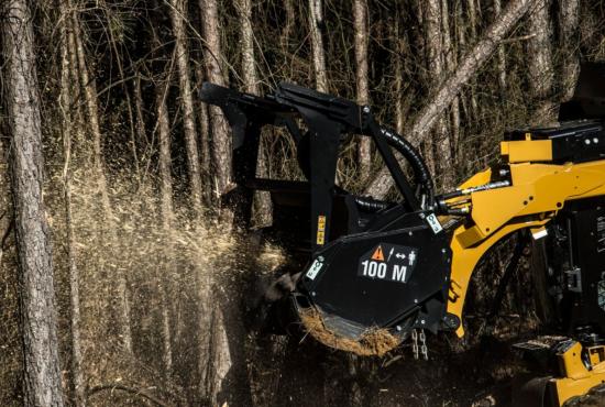 Cat® Mulcher in Action