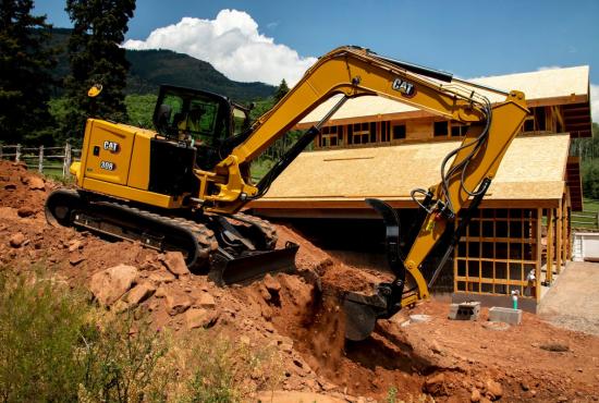 308 CR Mini Hydraulic Excavator